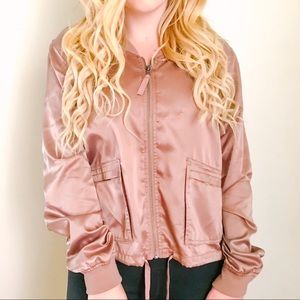 Pink Zip Up Jacket